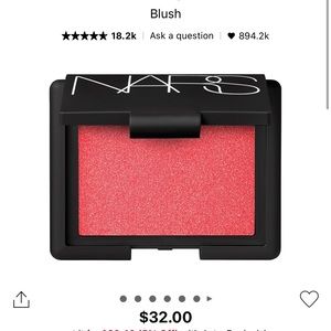 Nars Blush Orgasm X. Brand New Full Size in Box!